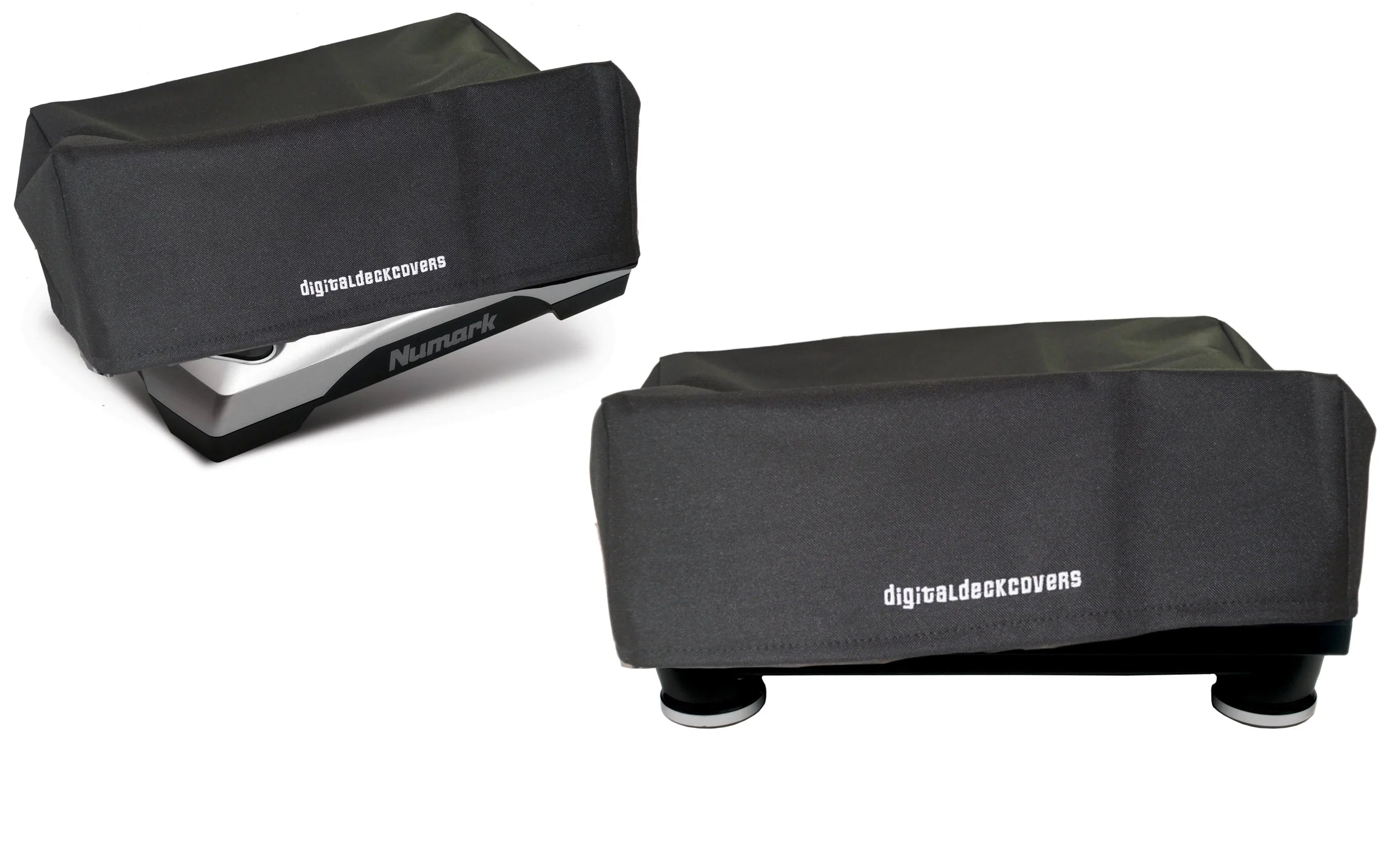Turntable Dust Cover for Numark TTUSizeB / TT1610 / TT1625 / TT200 / TT500; Sizetanton TT200 / SizeTR8-100 / SizeTR8-90 / SizeTR8-80 / SizeTR8-30 / SizeTR8-20; Ion ITTUSizeB Record Player Protector Case by DigitalDeckCovers