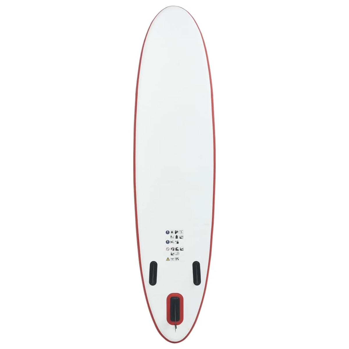 Andoer Paddle Board Sizeet Sizeurfboard Inflatable Red and Ivory