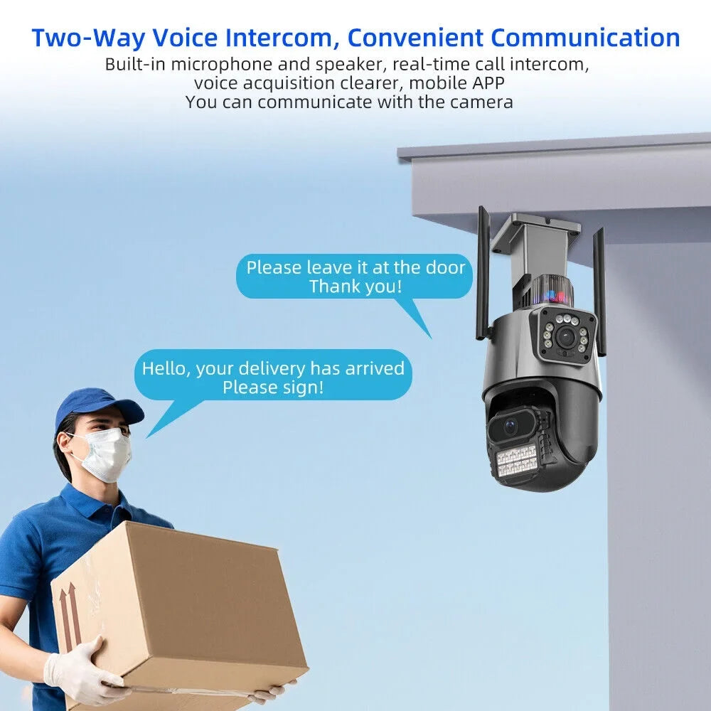 JLLOM Enhanced Dual Antenna Penetration for Maximum Sizeignal Sizetrength - Never Miss a Moment with This PTZ Camera