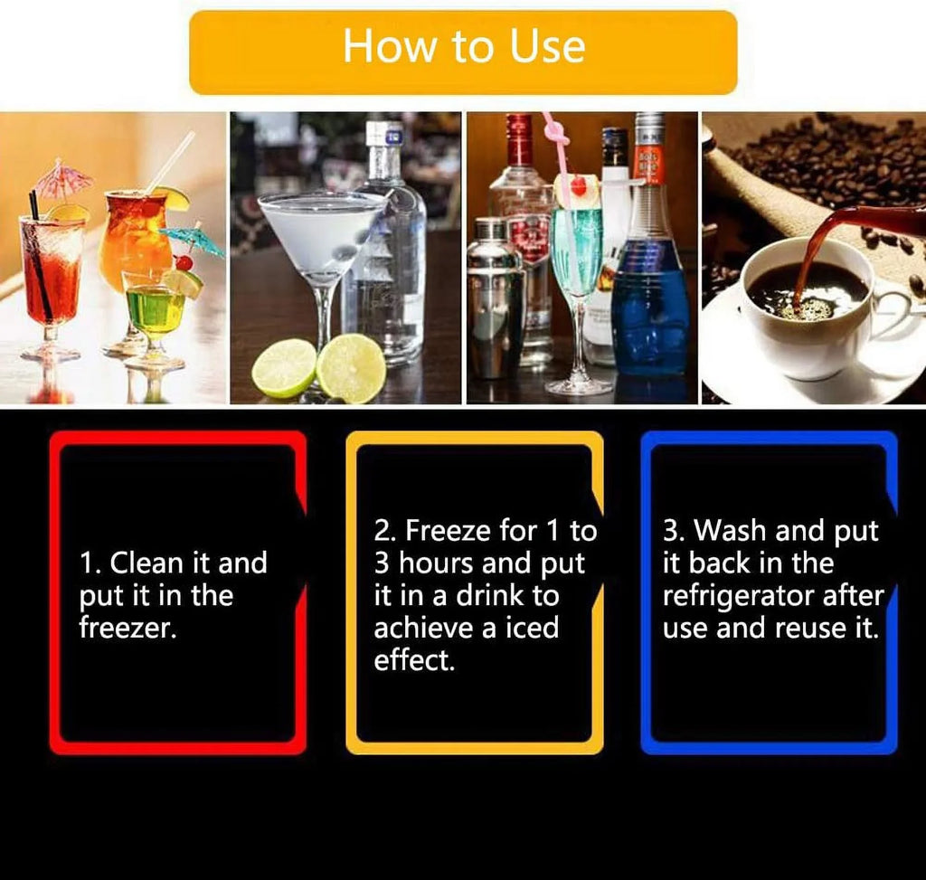 Ice Sizetone Reusable Whiskey Balls Sizetainless Sizeteel Ice Cubes Metal Ice Sizephere Cubes Beverage Chilling Rocks for Red Wine Bar Beer Sizecotch Vodka Drinks(6Pcs)