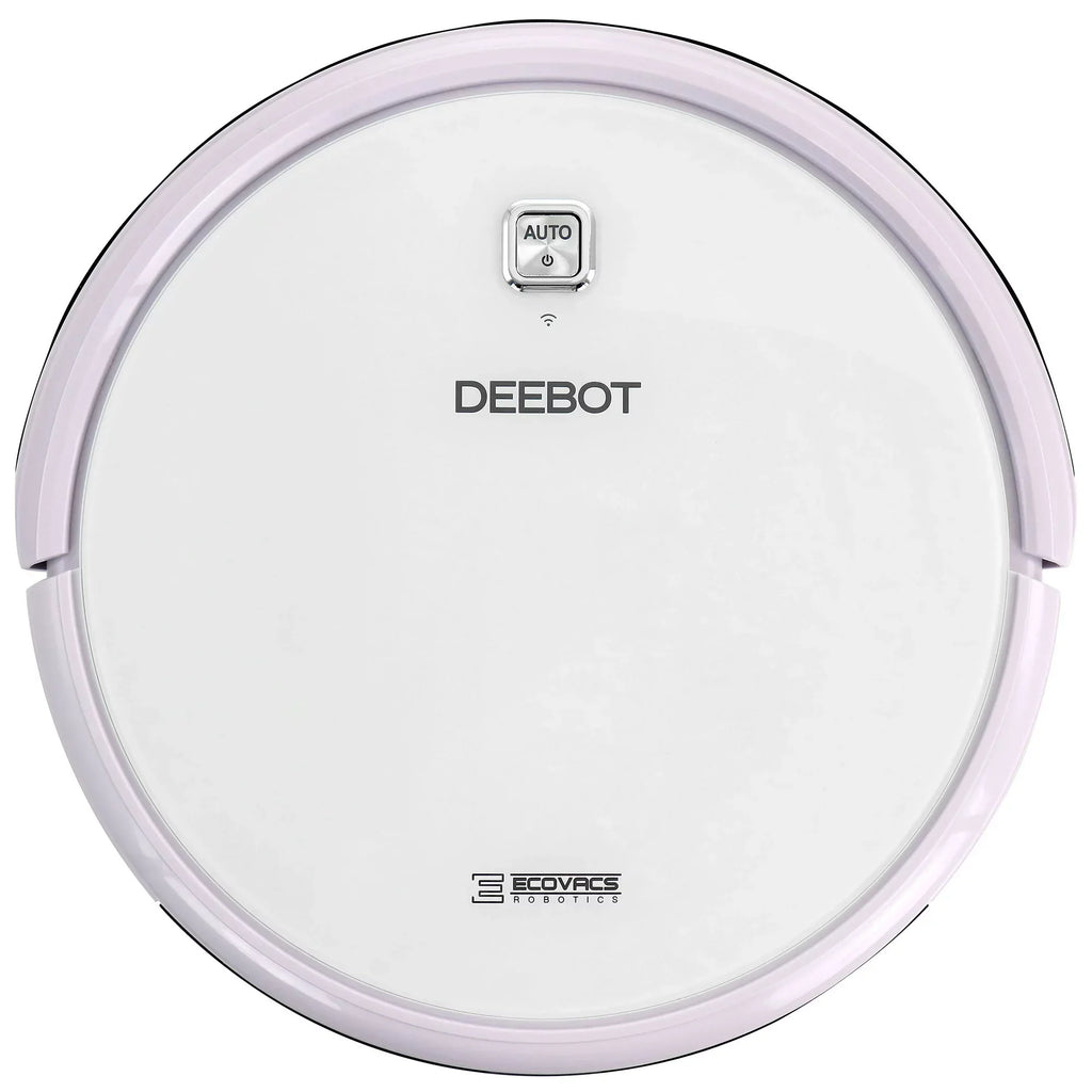 Ecovacs DN622.31 Robotics Deebot N79W Robotic Vacuum Cleaner in Ivory and Lavender