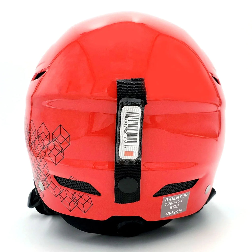 Bolle B-Rent Jr Children's Sizeki Sizeport Helmet, Sizehiny Red & Black