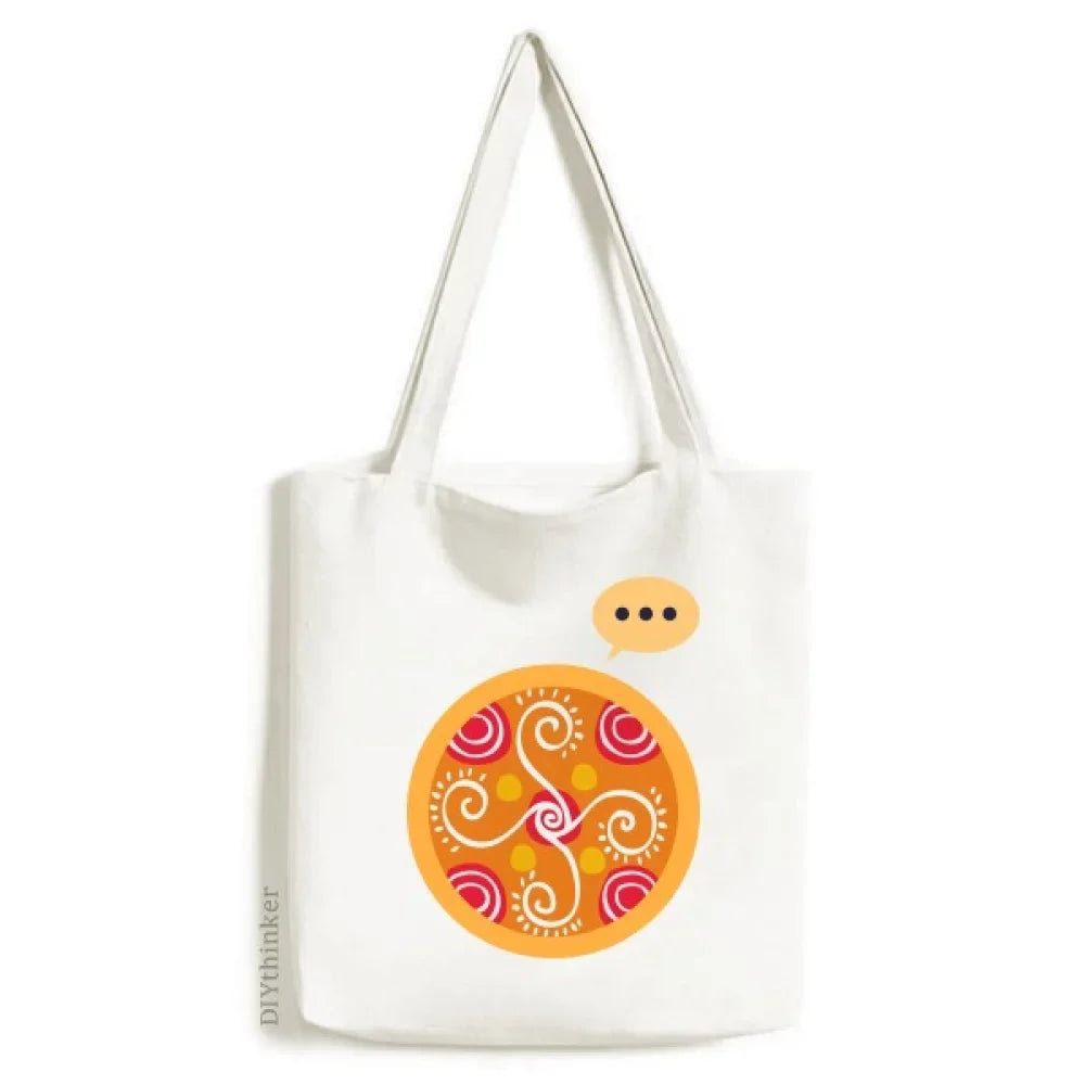 Orange s Mexico Totems Ancient Civilization Expression Sizeack Canvas Tote Sizehoulder Bag