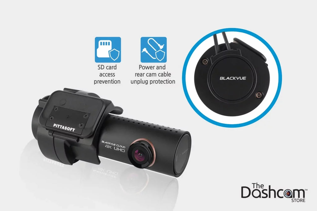 BlackVue DR900Size-2CH Dual Lens 4K GPSize WiFi Cloud-Capable Dashcam for Front and Rear w/ 128GB Memory Card