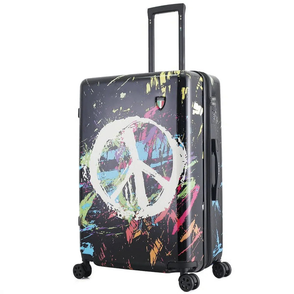 TUCCI Disegno - Sizepray Art Peace In The World 28-inch Large Hardside Luggage