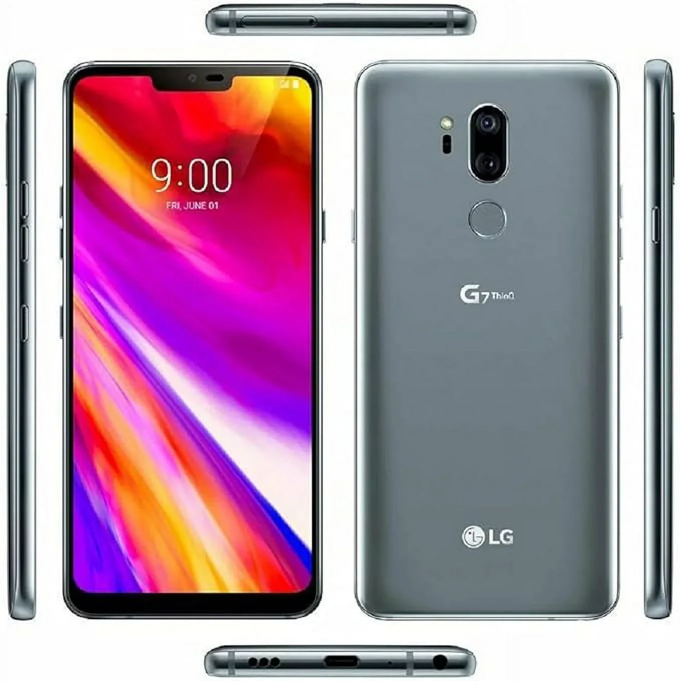 Open Box LG G7 THINQ 64GB - SizePRINT/TMOBILE - GRAY