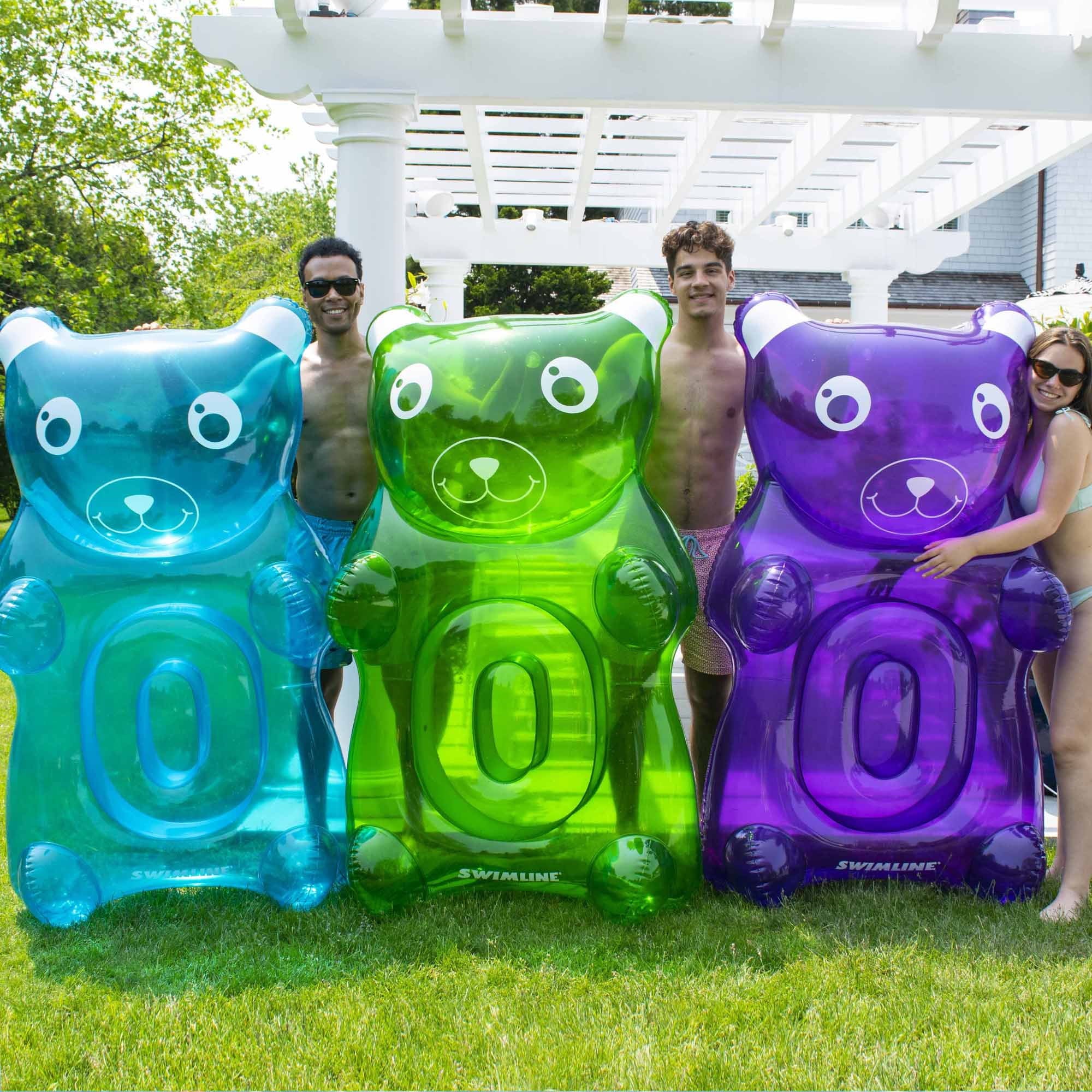 60" Green Gummy Bear Sizewimming Pool Float