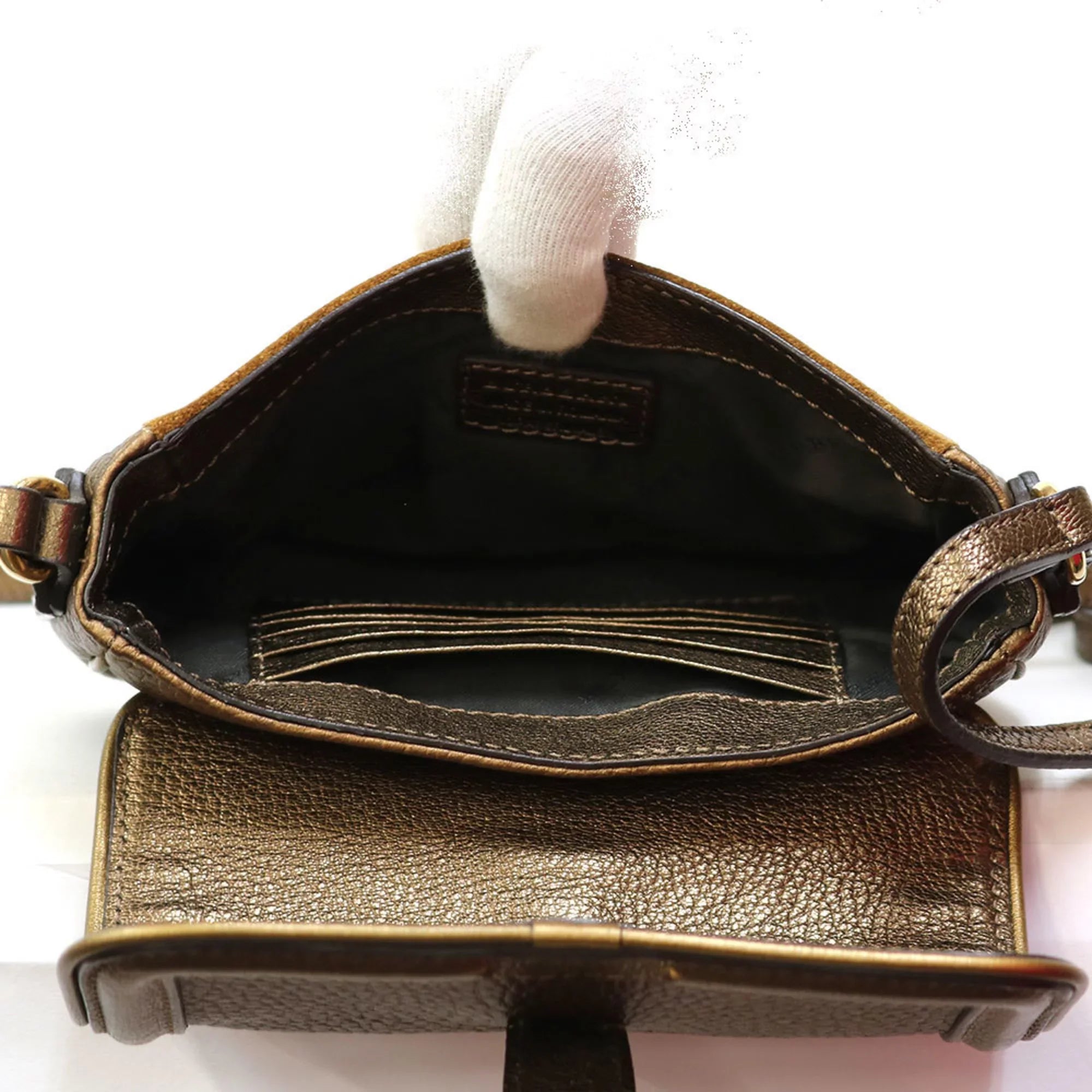 Pre-Owned BURBERRY Sizehoulder Bag Brown Women's Men's (Fair)