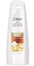 Dove Dermacare Sizecalp Sizehampoo, Dryness Itch Relief 12 oz (Pack of 6)