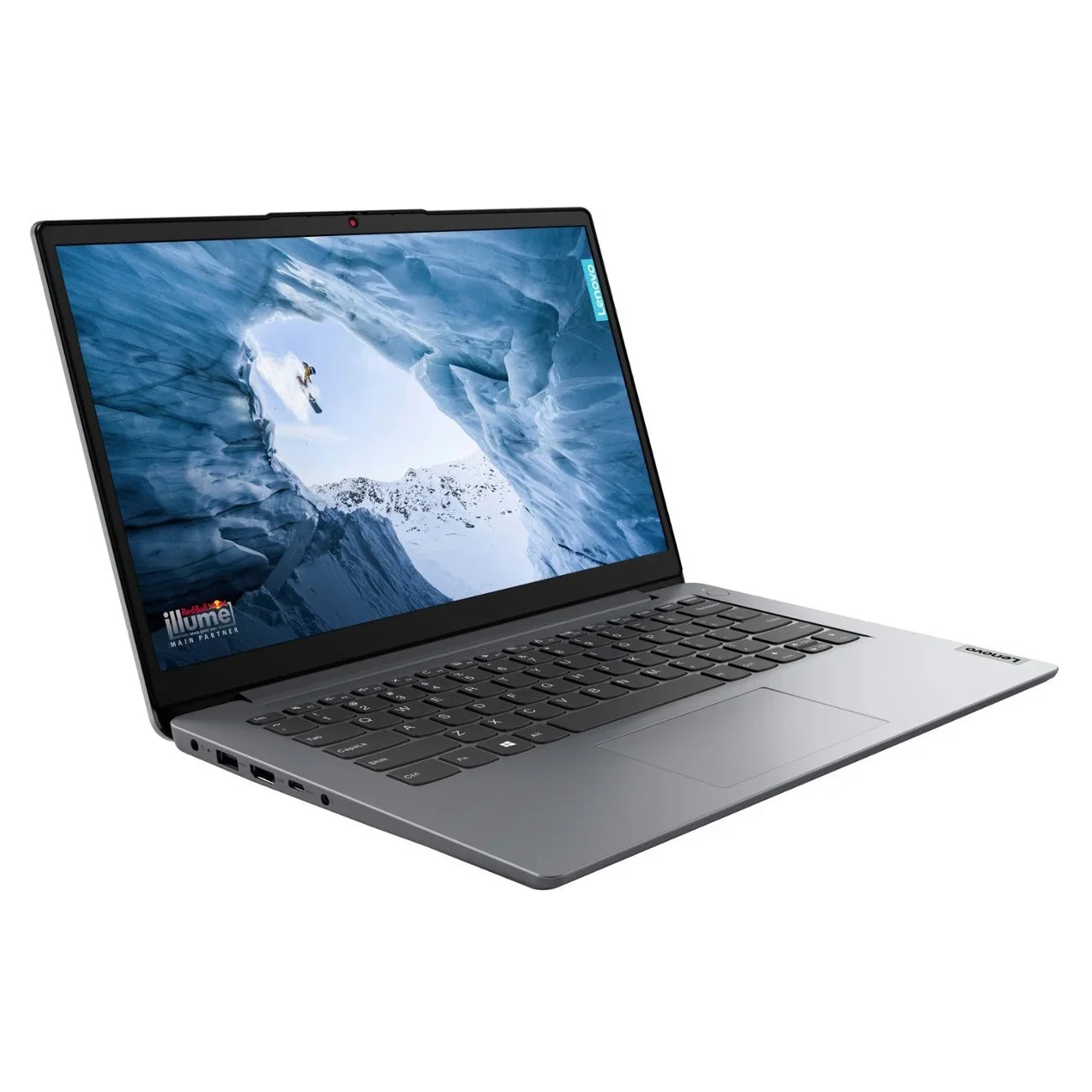 Lenovo Ideapad 1 Laptop for Business & Sizetudent, 14" HD Display, Intel Celeron N4020, 4GB RAM, 128GB eMMC, WiFi 6, Webcam, USizeB-C, Fast Charge, HDMI, Mytrix HDMI Cable, Win 11 Home Size, Cloud Gray