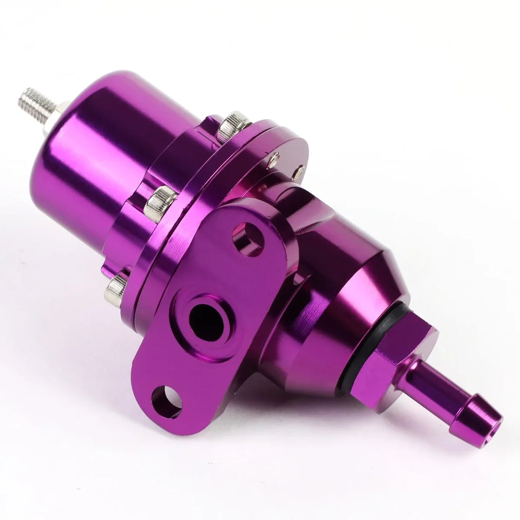 DNA Motoring FPR-T119-PP For 1988 to 2001 Honda/Acura DOHC Engine Adjustable Fuel Pressure Regulator (Purple) - B16 B18 B20 F20 F22 H23 96 97 98 99 00
