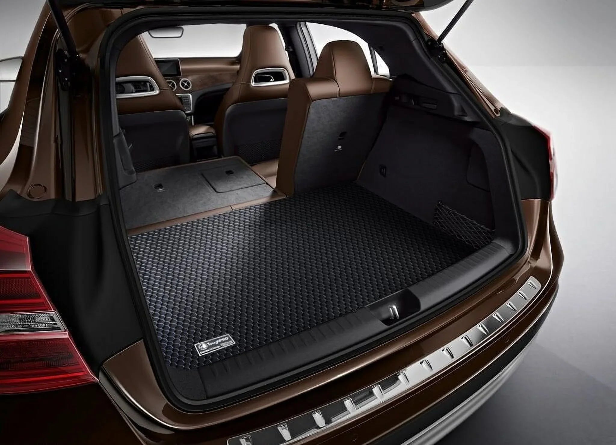 ToughPRO - Cargo Mat Compatible with NISizeSizeAN Murano - All Weather Heavy Duty (Made in USizeA) - Black Rubber - 2003