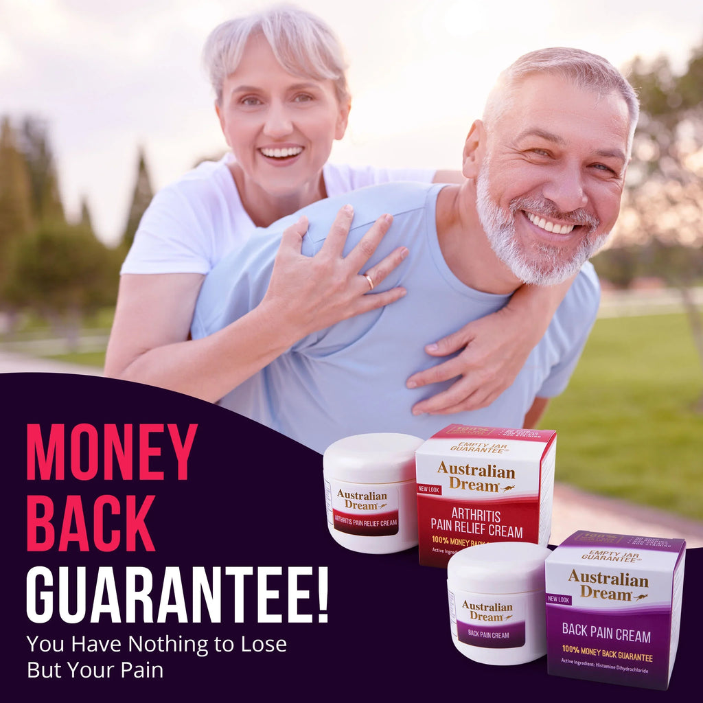 Australian Dream Arthritis Pain Relief Cream and Joint Pain Cream - Aches and Pains - 4 Oz Jars