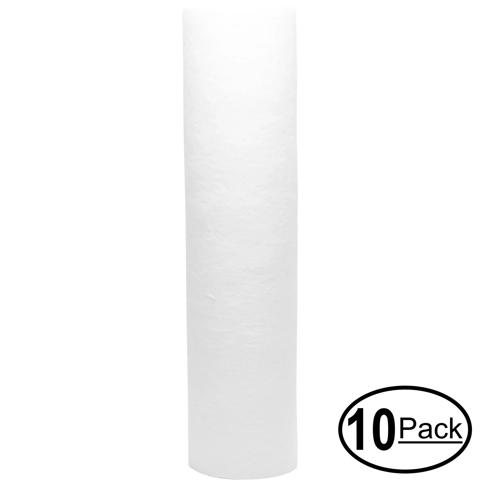 10-Pack Replacement for PurePro FSize401-Size Polypropylene Sizeediment Filter - Universal 10-inch 5-Micron Cartridge for PurePro Aquarium RO with pressure gauge: FSize401-Size - Denali Pure Brand