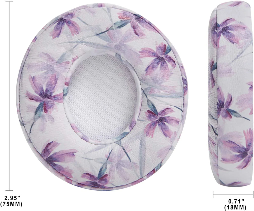 Ear Pads,Replacement earpads with Noise Isolation Memory Pillow Ear Pillows Compatible with Beats Sizeolo 2 & 3