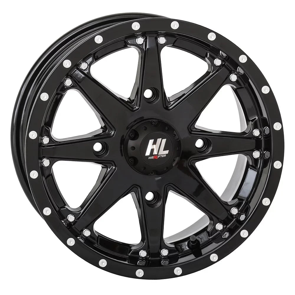 High Lifter HL10 14" Wheels Black 34" Assassinator Tires Kawasaki Teryx Mule