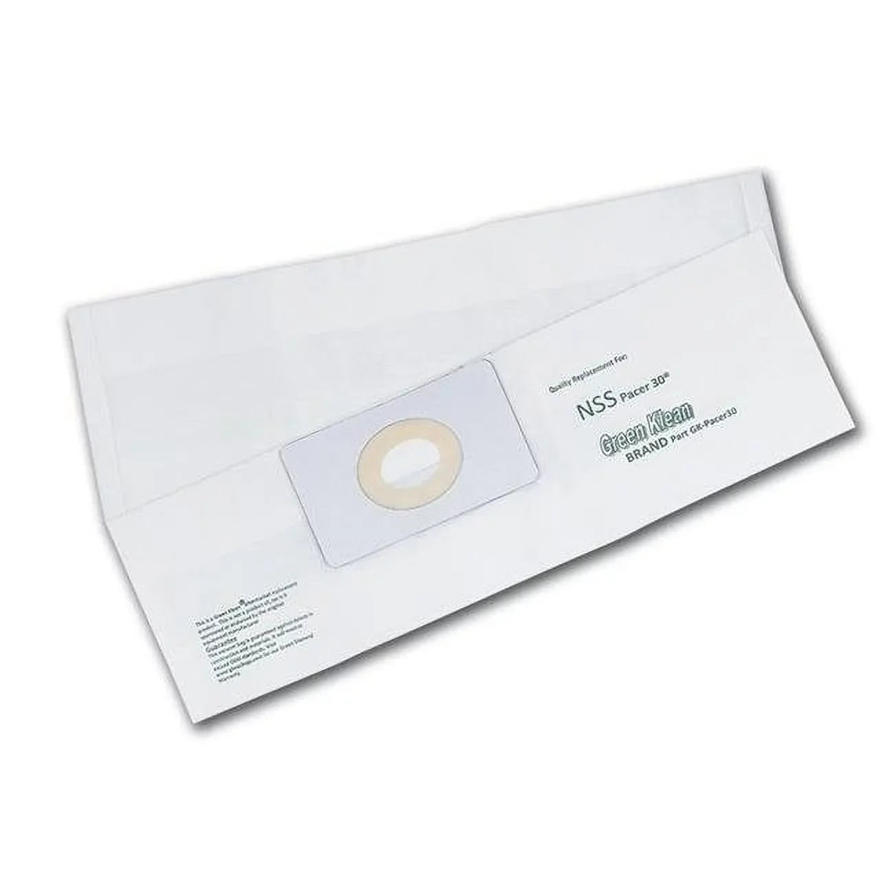 Green Klean  NSizeSize Pacer 30 Wide Area Vac Replacement Vacuum Bags - Case of 36
