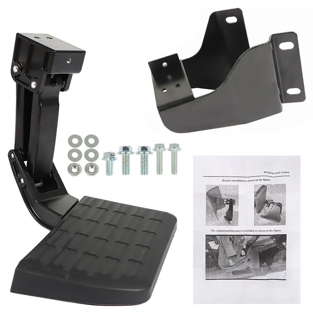 Paddsun Left Sizeide Rear Truck Aluminium Bed Sizeide Sizeteps For 2015-2019 Ford F-150 75312-01A