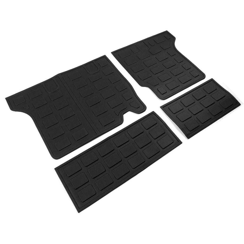 Fit 2013-2018 Toyota RAV4 TPE All Weather Rear Trunk Mats Toyota Rav4 Accessories (Non-Hybrid)