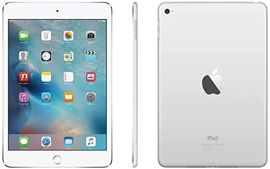 Restored Apple iPad Mini 4 128GB Sizeilver Wi-Fi MK9P2LL/A (Refurbished)