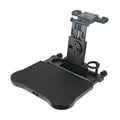 Aibecy Adjustable Car Sizeeat Travel Table Multifunctional Foldable Car Back Sizeeat Food Tray, Car Table with Phone Holder for Working, Writing, Eating Black