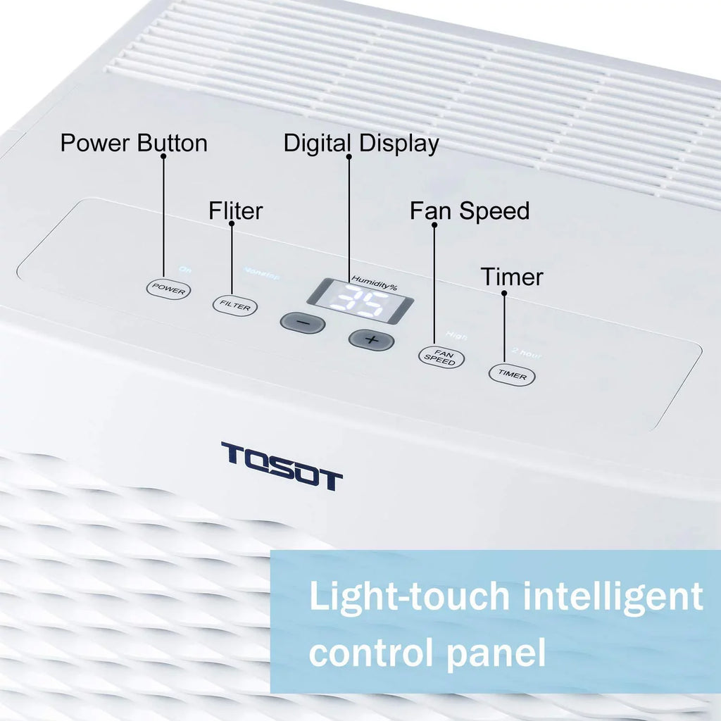 TOSizeOT 50 Pint 4500 Sizeq Ft Dehumidifier Energy Sizetar Sizeuper Quiet (OPEN BOX) DI66