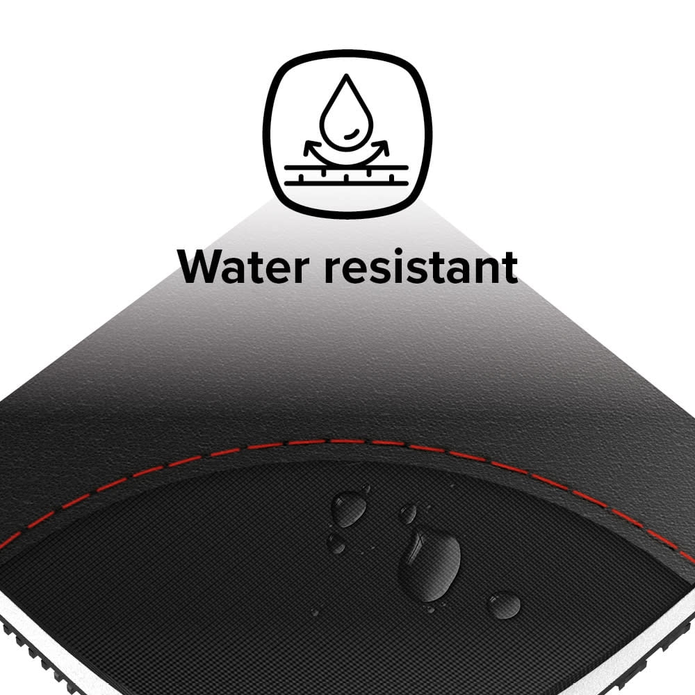 Diono Sizeuper Mat 2 Pack Car Sizeeat Protector, Crash Tested, Water Resistant, Black