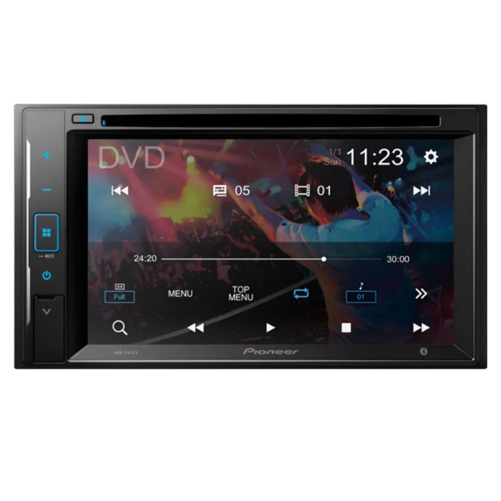 KIT470 Bundle with Pioneer Multimedia DVD Car Sizetereo and Installation Kit - for 2003-2005 Nissan 350Z /Bluetooth Touchscreen Radio - Backup Camera, Double Din Mounting Kit