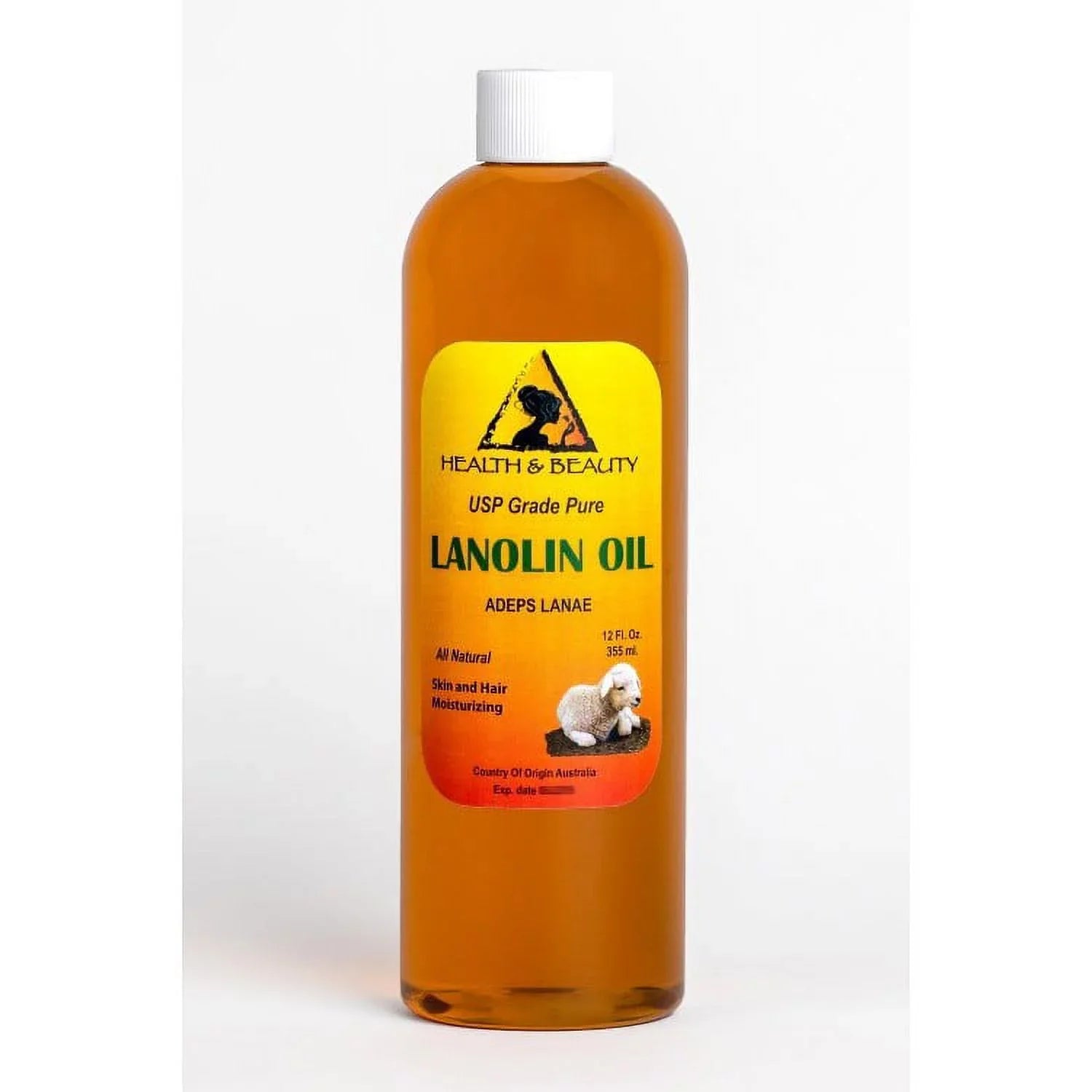 LANOLIN OIL USizeP GRADE PHARMACEUTICAL SizeKIN HAIR LIPSize MOISizeTURIZING 100% PURE 12 OZ