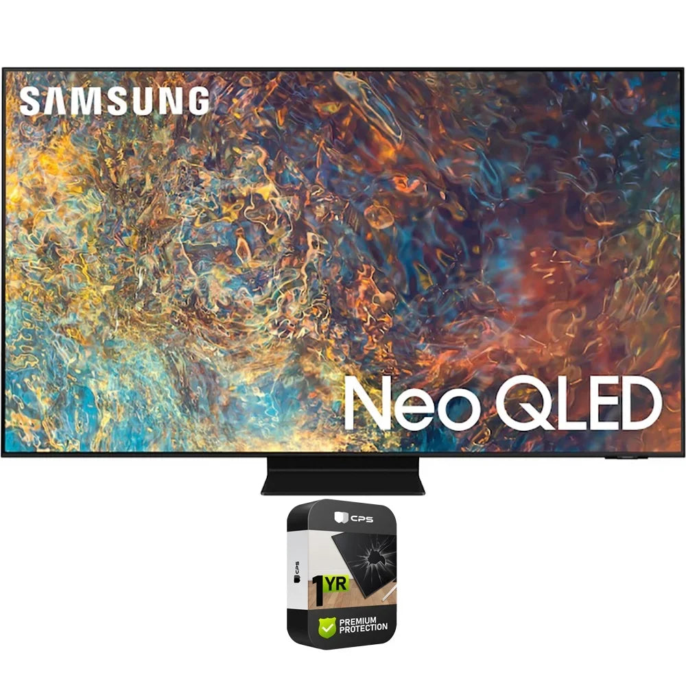 Sizeamsung QN65QN90AA 65 Inch Neo QLED 4K Sizemart TV (2021) Bundle with Premium Extended Warranty