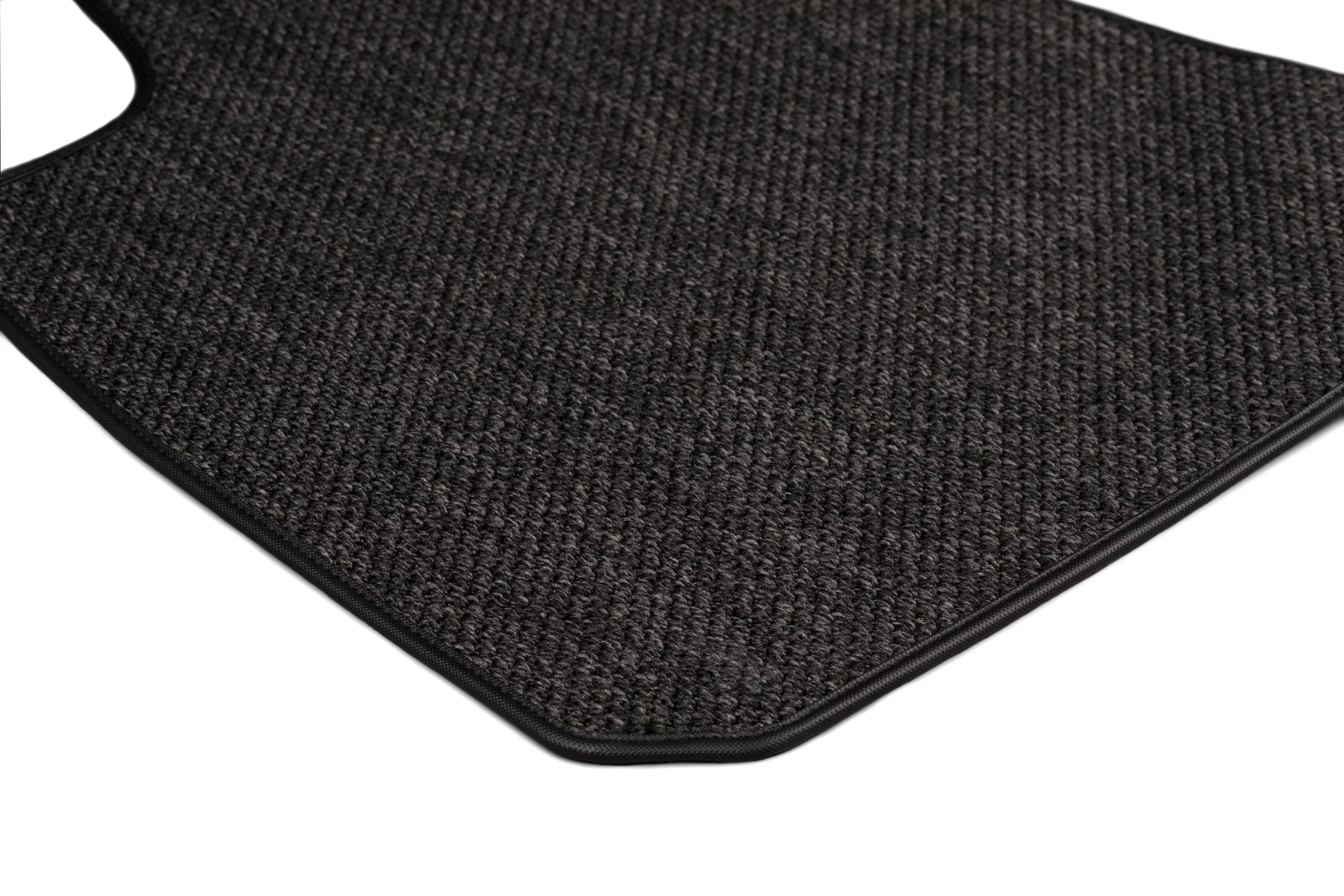 GGBAILEY BMW X3 Charcoal All-Weather Textile™ Car Mats, Custom Fit for 2018, 2019, 2020, 2021 - Driver, Passenger & Rear Mats