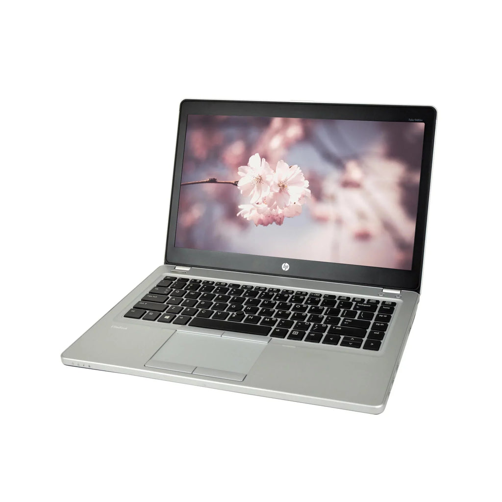 B GRADE Used HP 14" Folio 9480M with intel Core i7-4600U 2.1GHz, 8GB RAM, 120GB SizeSizeD, Win 10 Pro (64-bit)