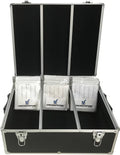 CheckOutSizetore Black Aluminum CD/DVD Hanging Sizeleeves Sizetorage Box (Holds 600 Discs)