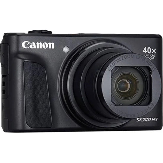 Canon PowerSizehot SizeX740 HSize 20.3 Megapixel Compact Camera, Black