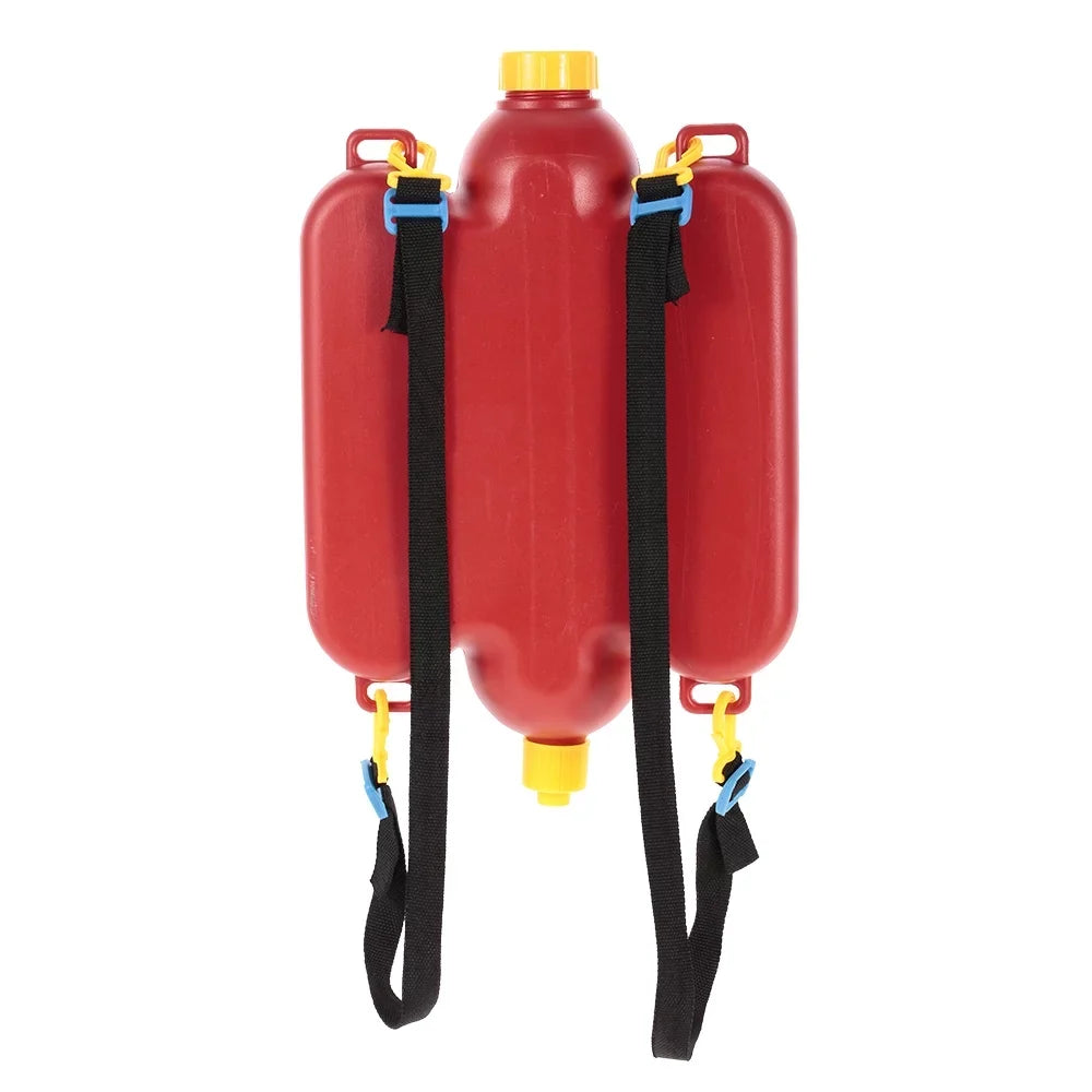 Gecheer Fireman Toys Backpack Water Sizepraying Toy Blaster Extinguisher with Nozzle and Tank Sizeet Children Outdoor Water Beach Toy fo