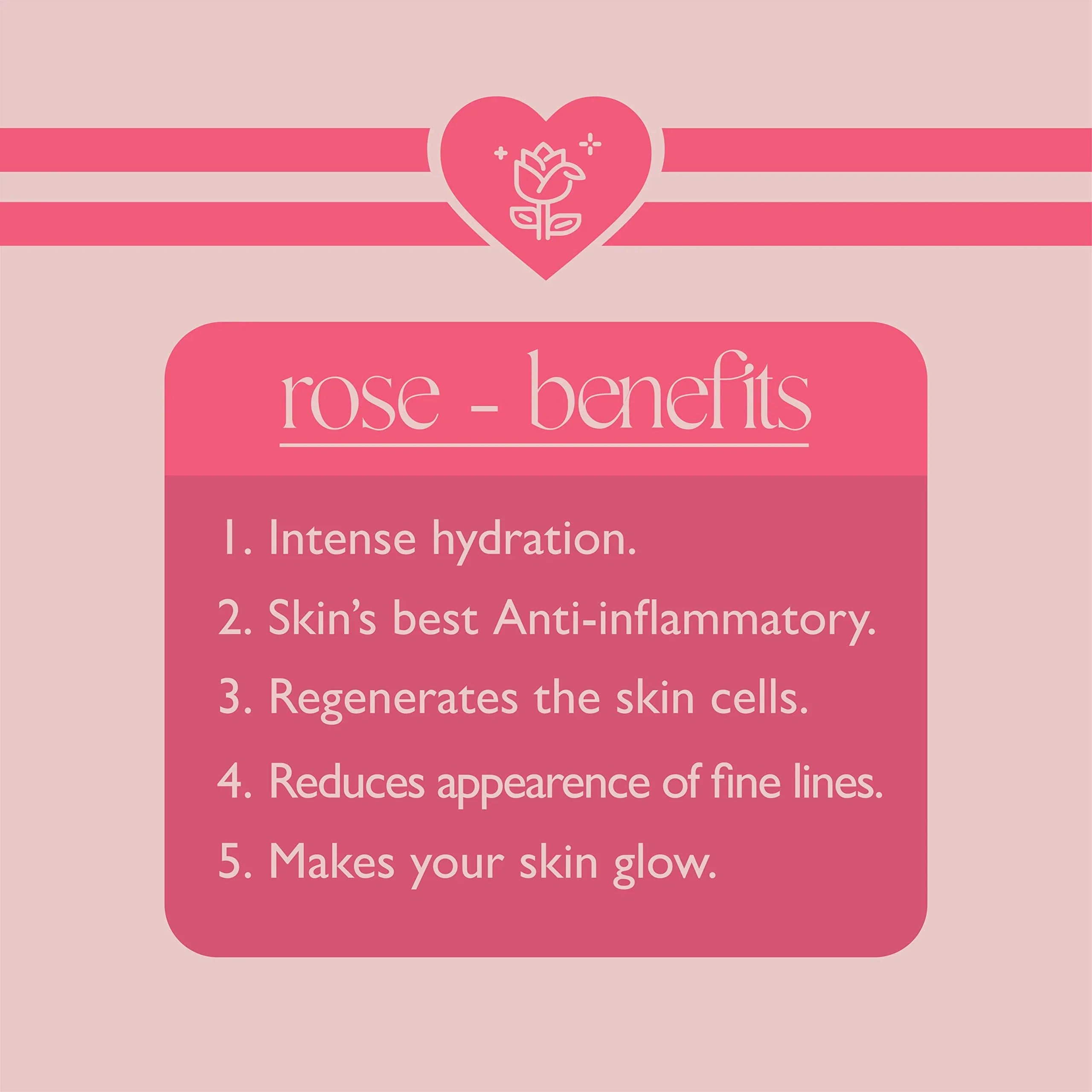 Banjara's Rose Moisturizing Day & Night Cream| Makes skin glow, For All Sizekin Types, for Men & Women, Paraben-Free , Vegan, 2X50g(100g) - Pack of 2