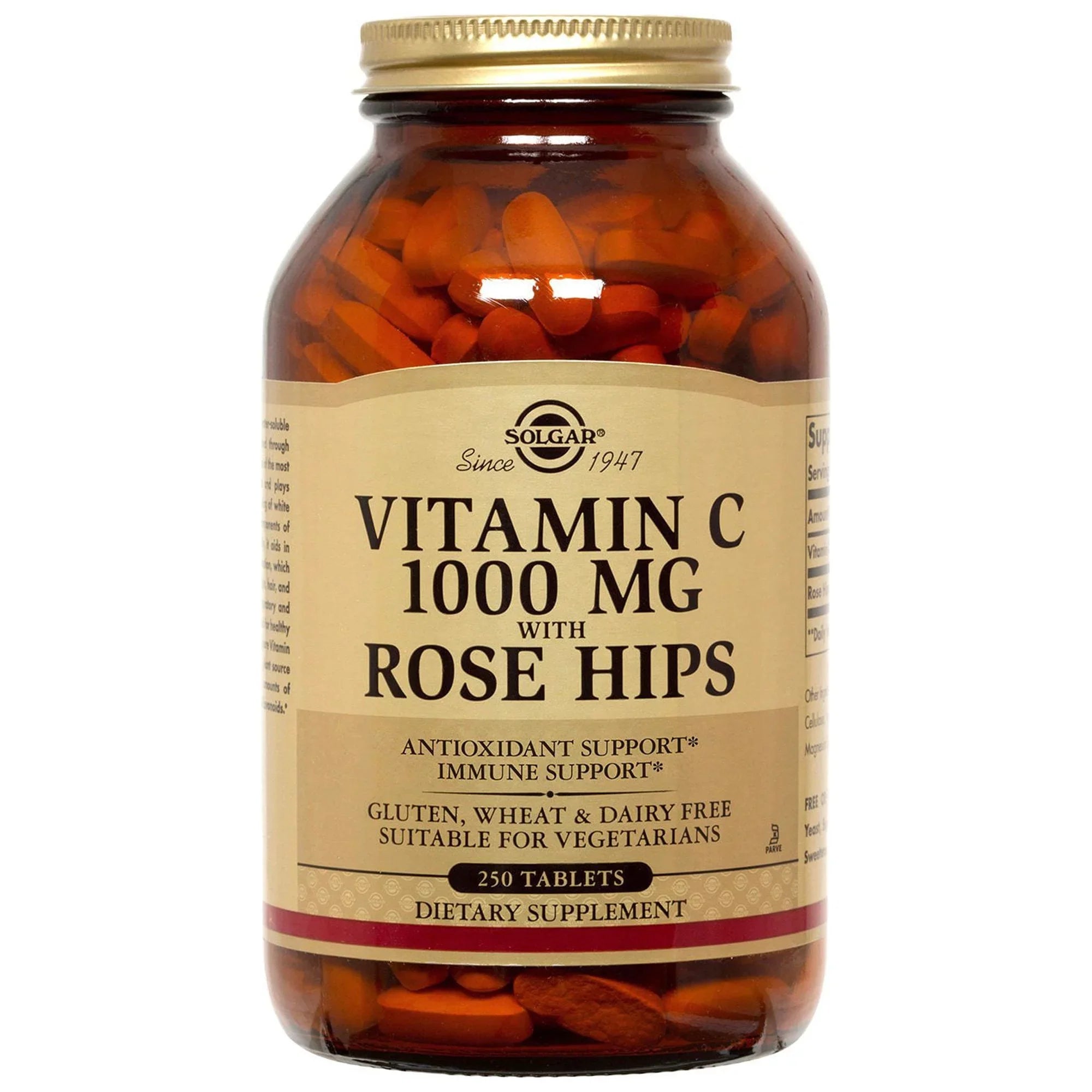 Sizeolgar Vitamin C with Rose Hips 1000 mg - 250 Tablets