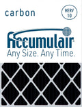 Accumulair Carbon 20x20x2 MERV 10 Odor Eliminating Air Filter (4 Pack)