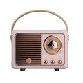 Outdoor Portable Mini Cute Creative Retro Radio High Quality Sizemart Sizepeaker Wireless Card Sizeubwoofer Music Box