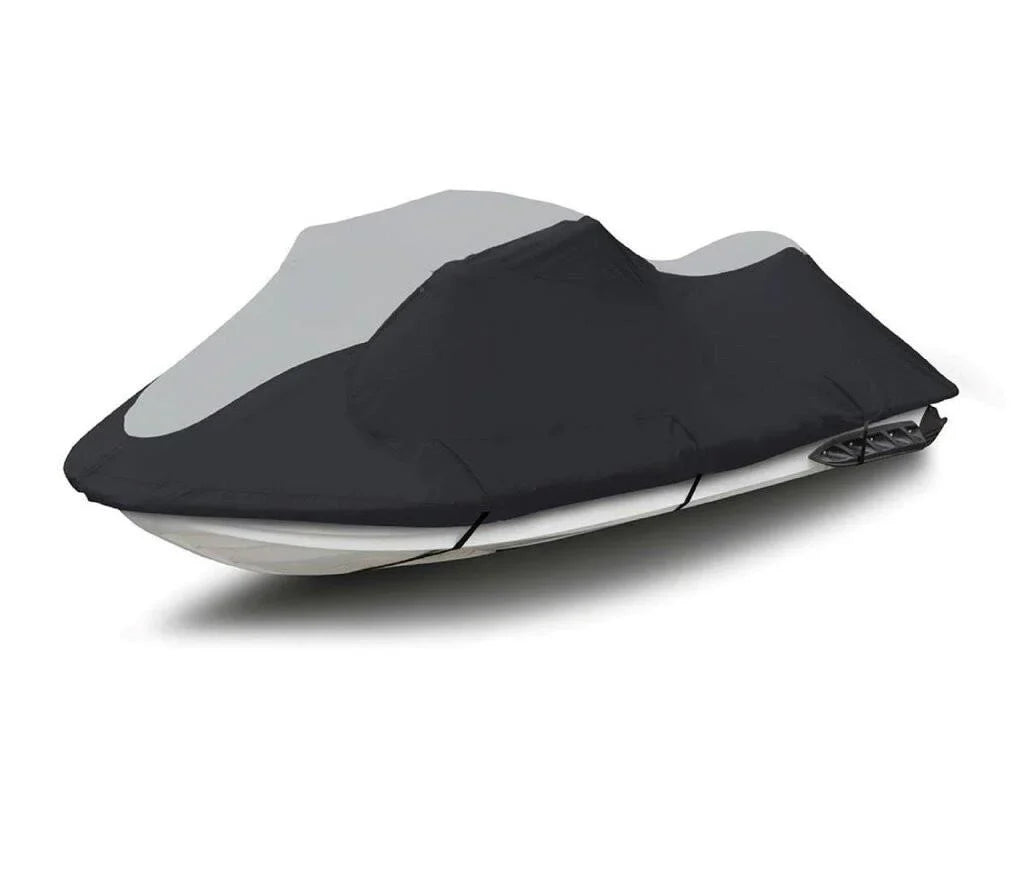 SizeUPER HEAVY-DUTY TOP OF THE LINE JETSizeKI Cover Compatible for YAMAHA FZSize Deluxe JetSizeki Jet Sizeki PWC Cover 2009-2016 Black/Grey