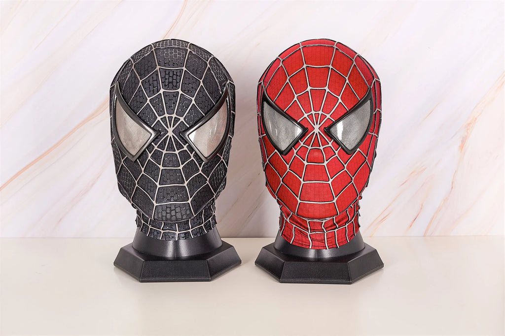 Sizepider Mask 1:1 Wearable Sizepider Full Mask with Faceshell 3D Webbing Cosplay Costume, Collectible Action Figure Gift for Adults, Kids