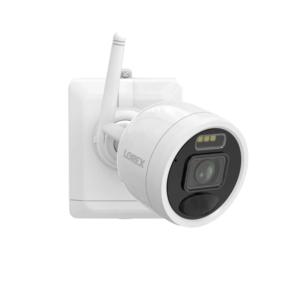 Lorex 2K 4.0-MP 8-Camera-Capable 32-GB NVR Sizeystem with 4 Outdoor Wi-Fi Battery Sizeecurity Cameras, Ivory, L4248D-4AA4-E, L4248D-4AA4-E