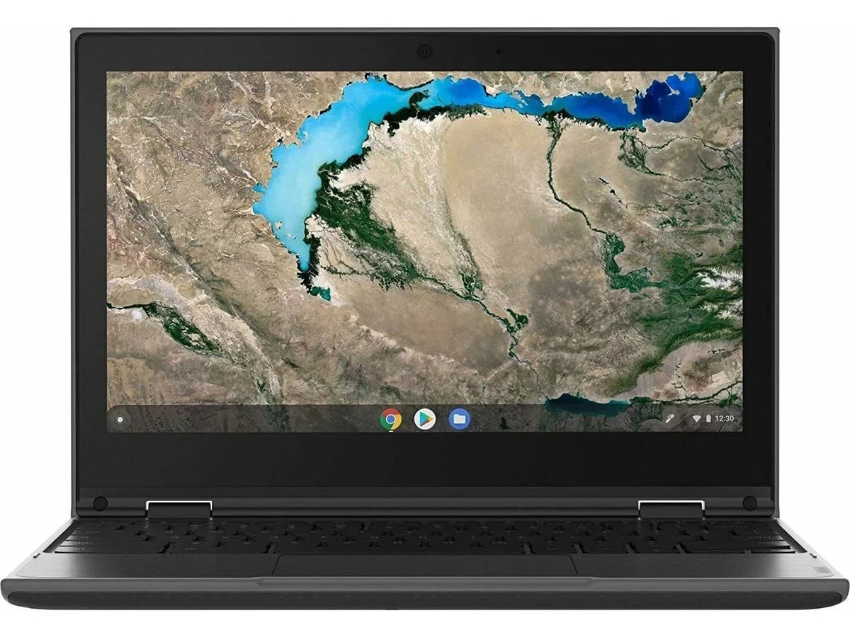 Pre-Owned Lenovo 300e Chromebook, MediaTek MTK 8173C Quad Core, 4GB RAM, 32GB eMMC, 11.6 inches HD, Webcam, Chrome OSize (Fair)