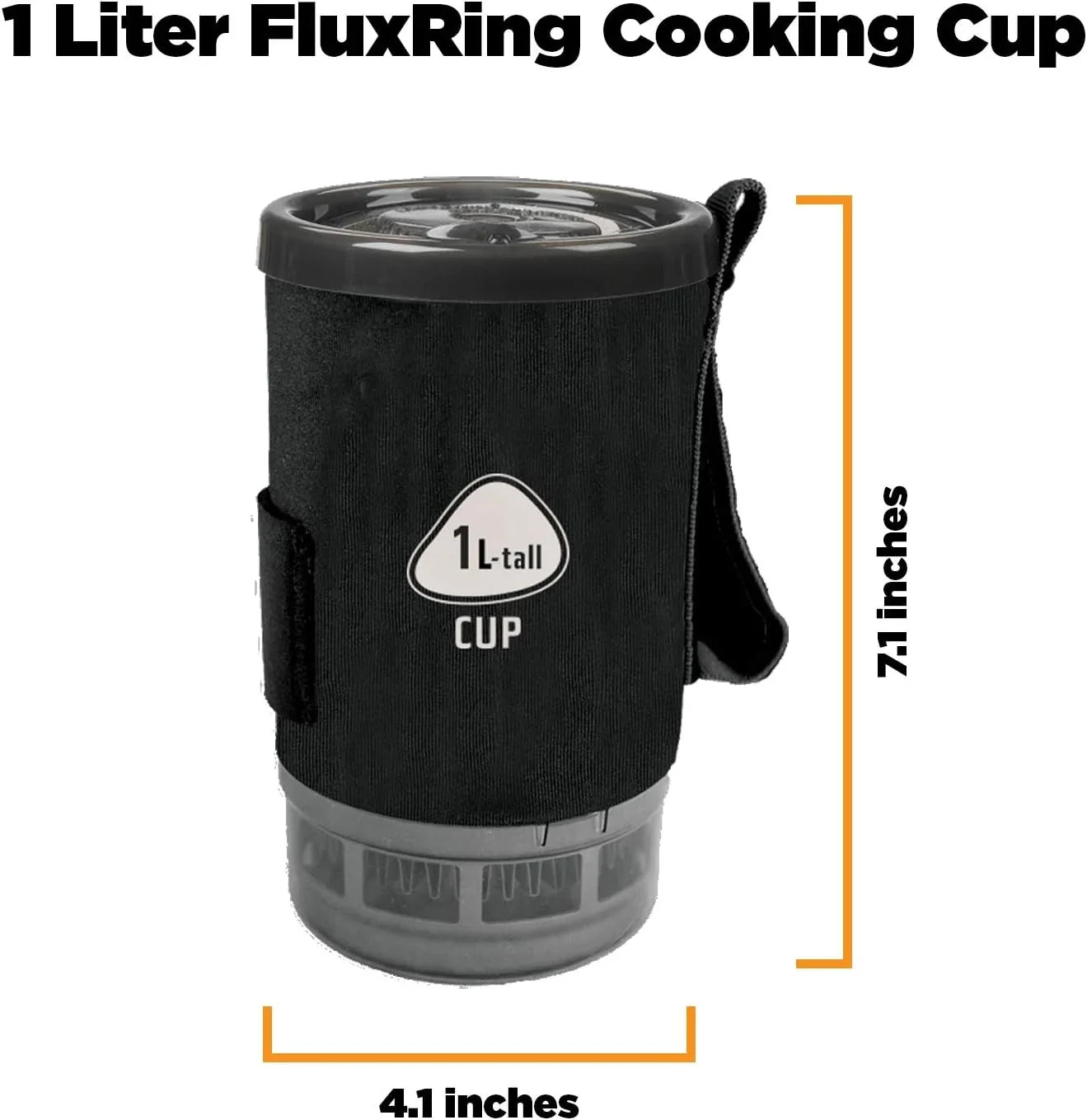 Fluxring Tall Sizepare Cup For Camping And Backpacking Sizetove Cooking Sizeystems