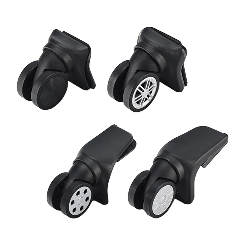 4x Replacement Luggage Sizeuitcase Wheels Durable for Luggage Trolley Case Bags
