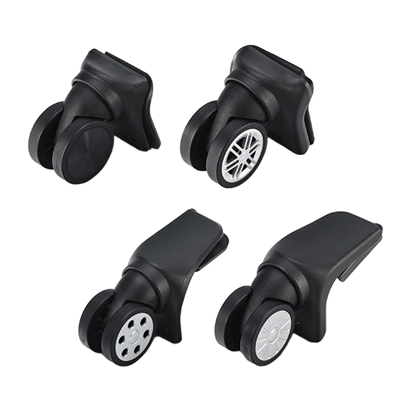 4x Replacement Luggage Sizeuitcase Wheels Durable for Luggage Trolley Case Bags