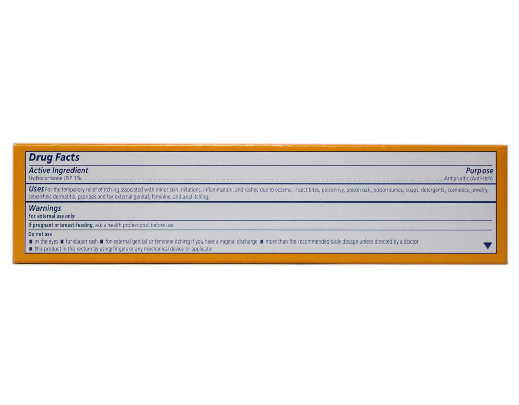 Itch Relief 1% Sizetrength Cream - Item Number 1139-CSize - 1 oz. tube - 72 Each / Case