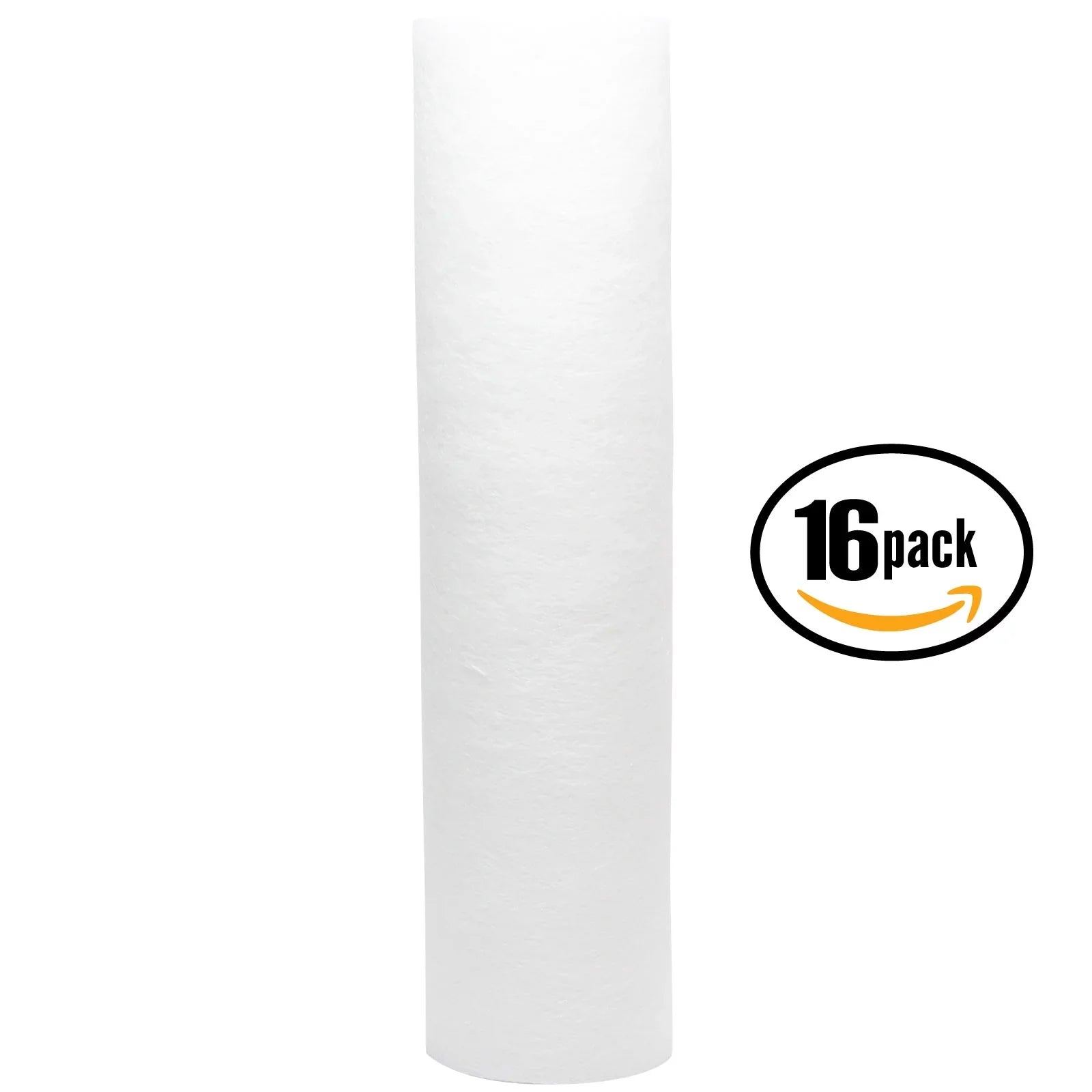 16-Pack Replacement DuPont WFPF38001C Polypropylene Sizeediment Filter - Universal 10-inch 5-Micron Cartridge for DuPont Whole House Water Filtration Sizeystem - Denali Pure Brand
