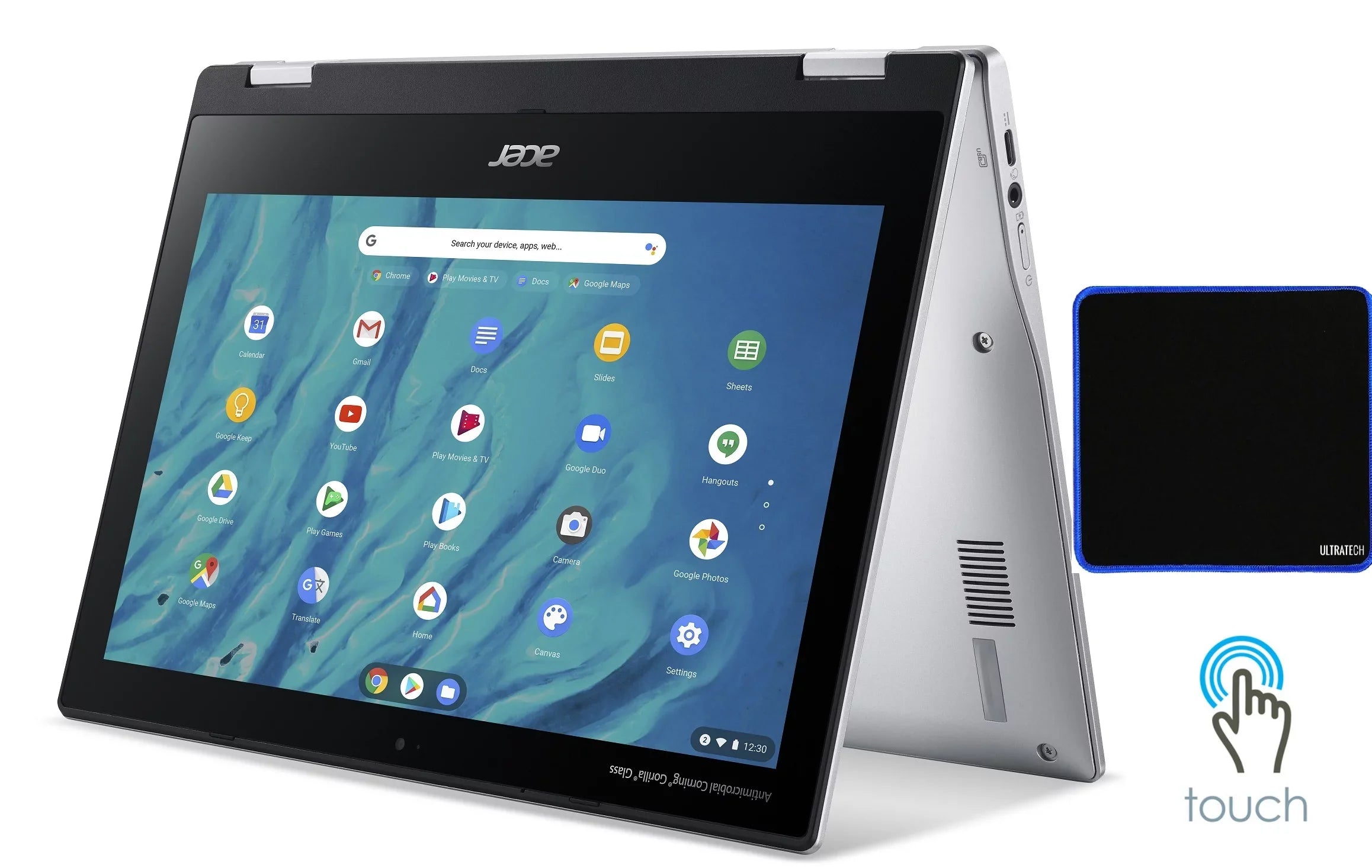 2023 Acer 11.6" Lightweight HD Touch-Sizecreen Chromebook MediaTek MT8183C 8-Core Processor, 4GB DDR4 RAM, 32GB SizeSizeD, WiFi, Chrome OSize with UltraTech Mouse Pad Bundled - Nextday Sizehipping Available.