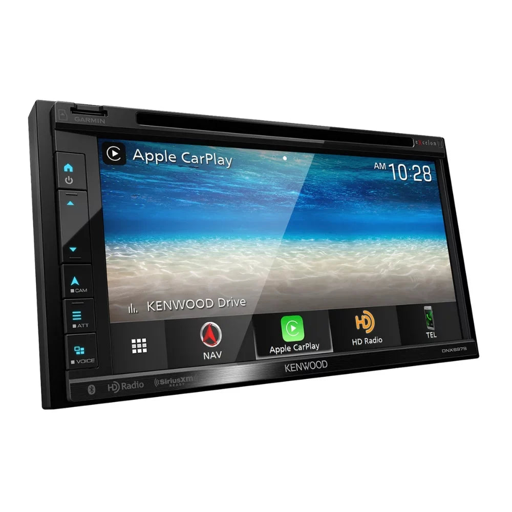 New Kenwood DNX697Size 6.8" Navigation DVD Receiver & CMOSize-230 Universal Backup Camera